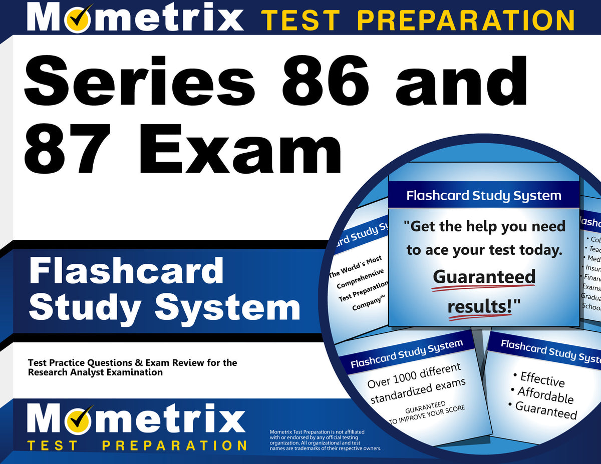 Series 86 and 87 Exam Flashcard Study System