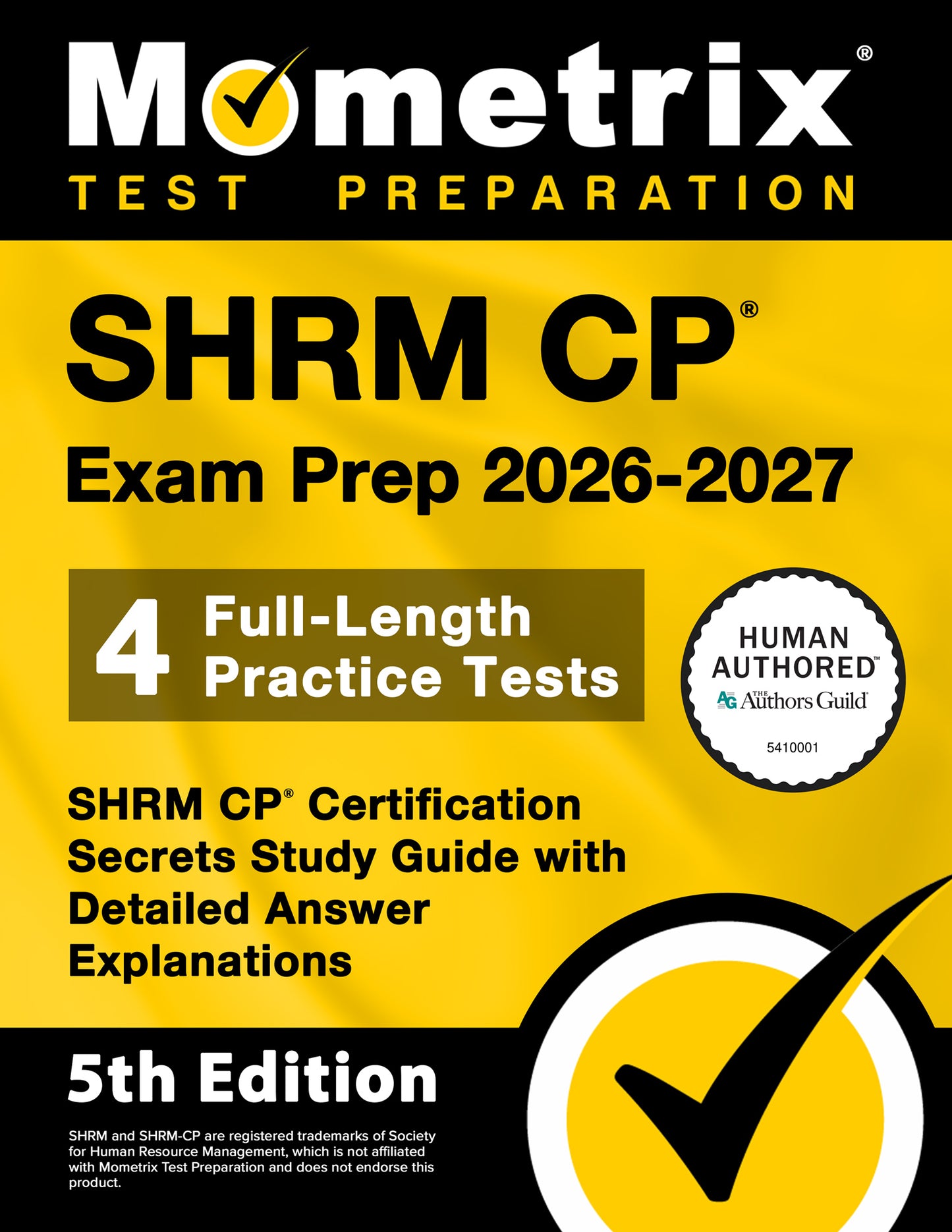 SHRM CP Exam Prep 2026-2027 - SHRM CP Certification Secrets Study Guide [5th Edition]