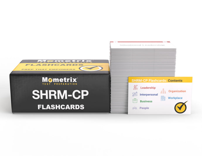 SHRM CP Exam Prep Study Cards
