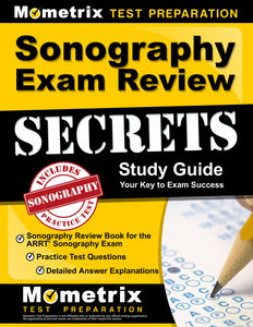 Sonography Exam Review Secrets Study Guide (printed book)