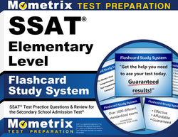 SSAT Elementary Level Flashcard Study System