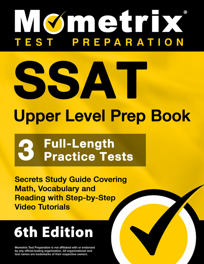 SSAT Upper Level Prep Book - Secrets Study Guide [6th Edition ...
