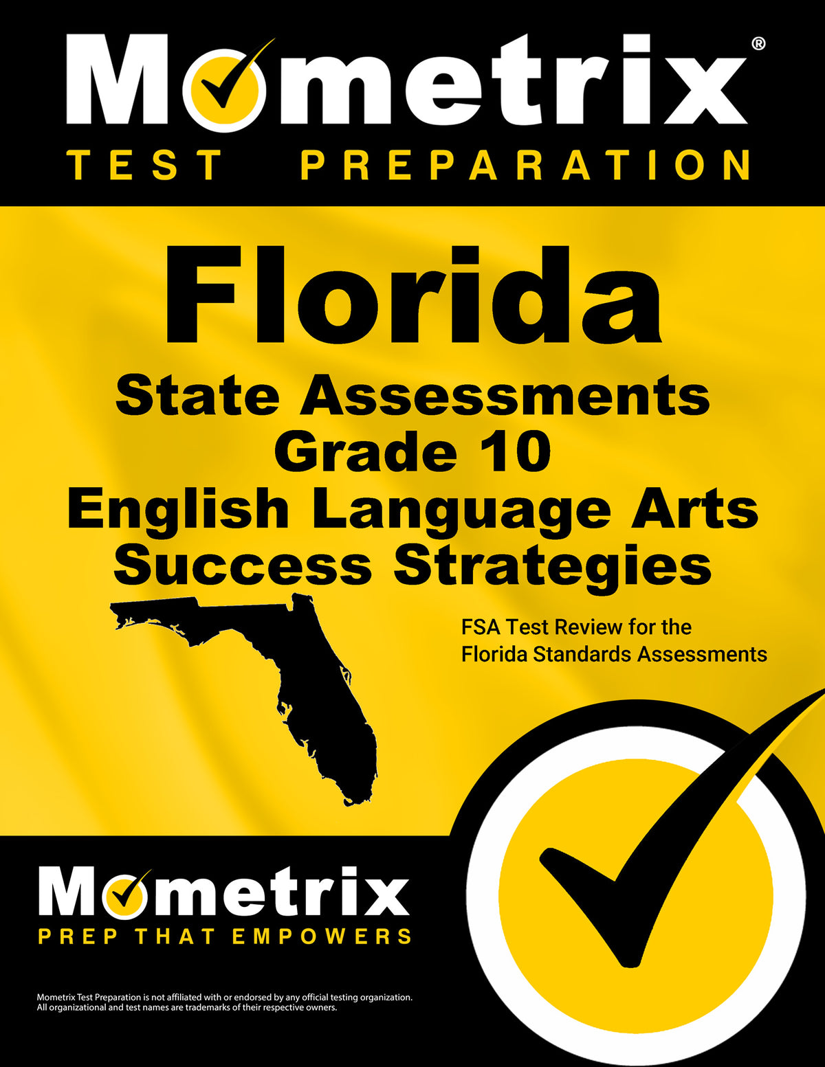 Florida State Assessments Grade 10 English Language Arts Success Strategies Study Guide