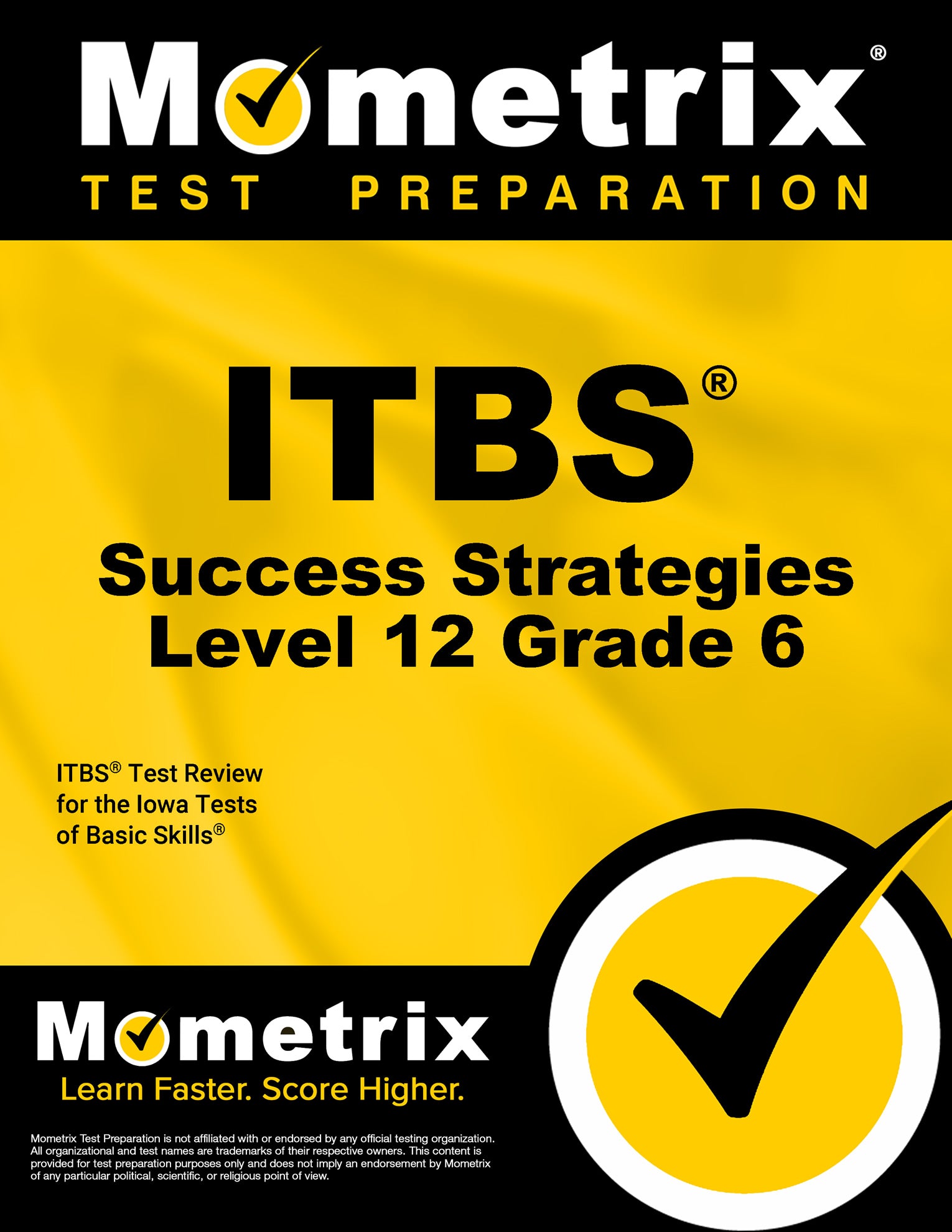 ITBS Success Strategies Level 12 Grade 6 Study Guide