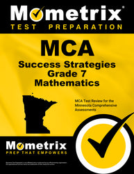 MCA Success Strategies Grade 7 Mathematics Study Guide (printed book) - -----
