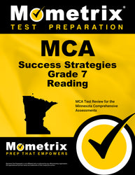 MCA Success Strategies Grade 7 Reading Study Guide (printed book) - -----