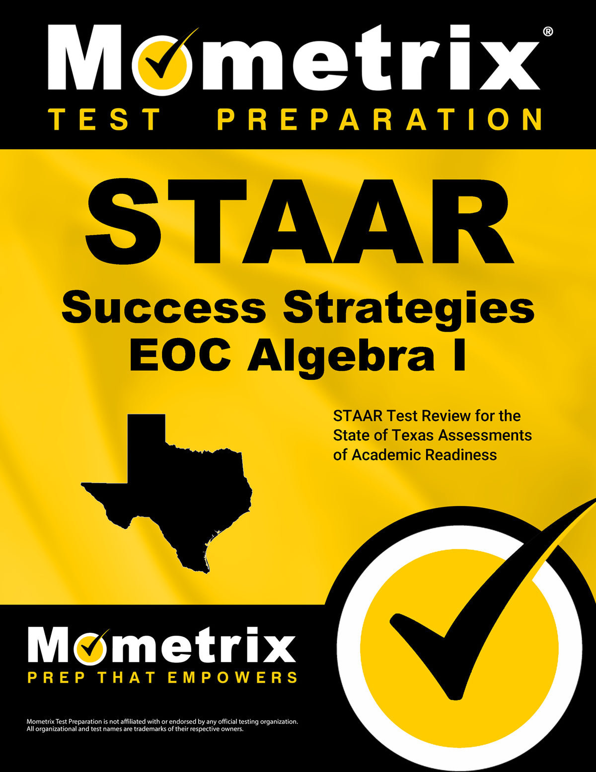 STAAR Success Strategies EOC Algebra I Study Guide