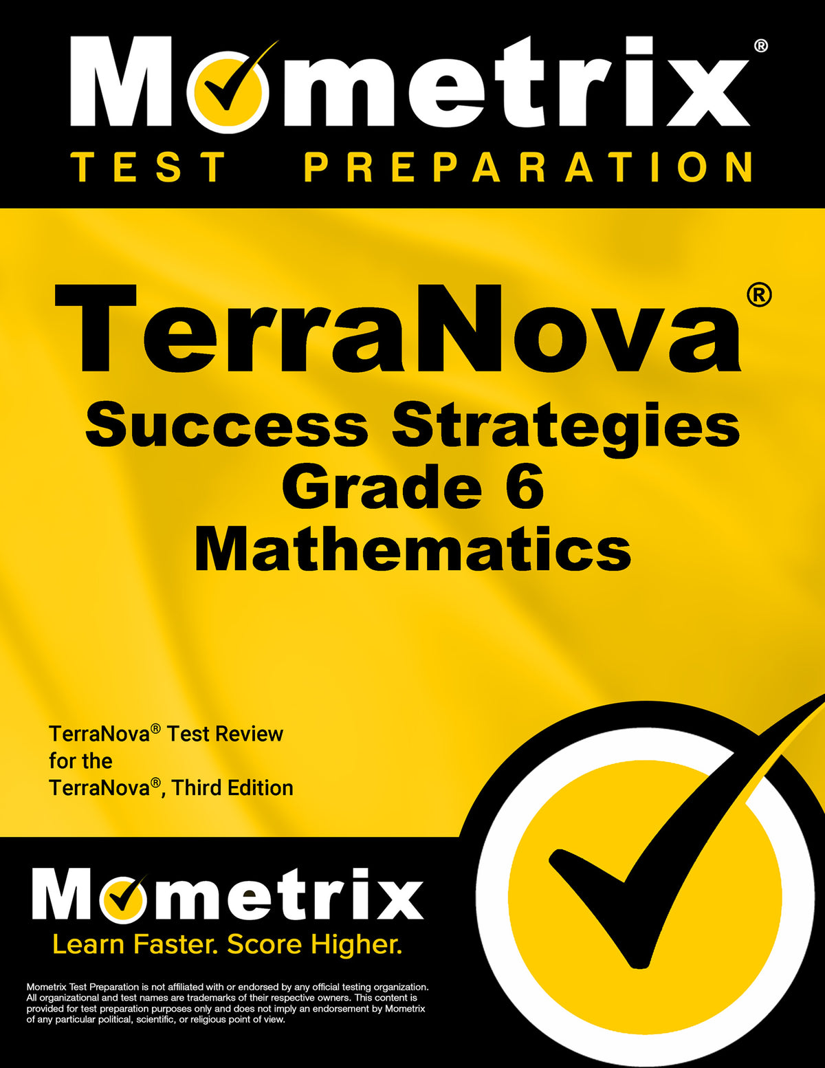 TerraNova Success Strategies Grade 6 Mathematics Study Guide