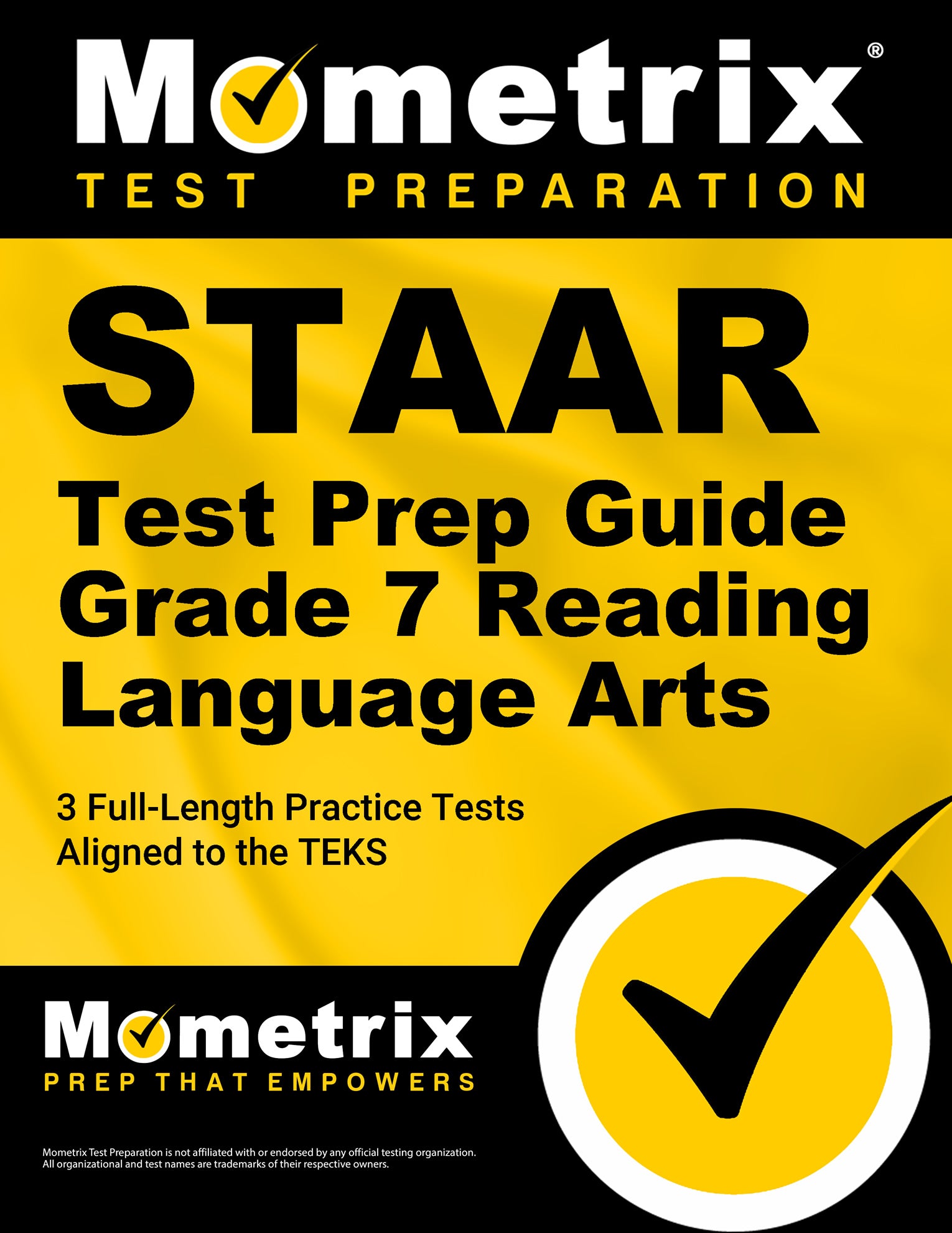 STAAR Test Prep Guide Grade 7 Reading Language Arts