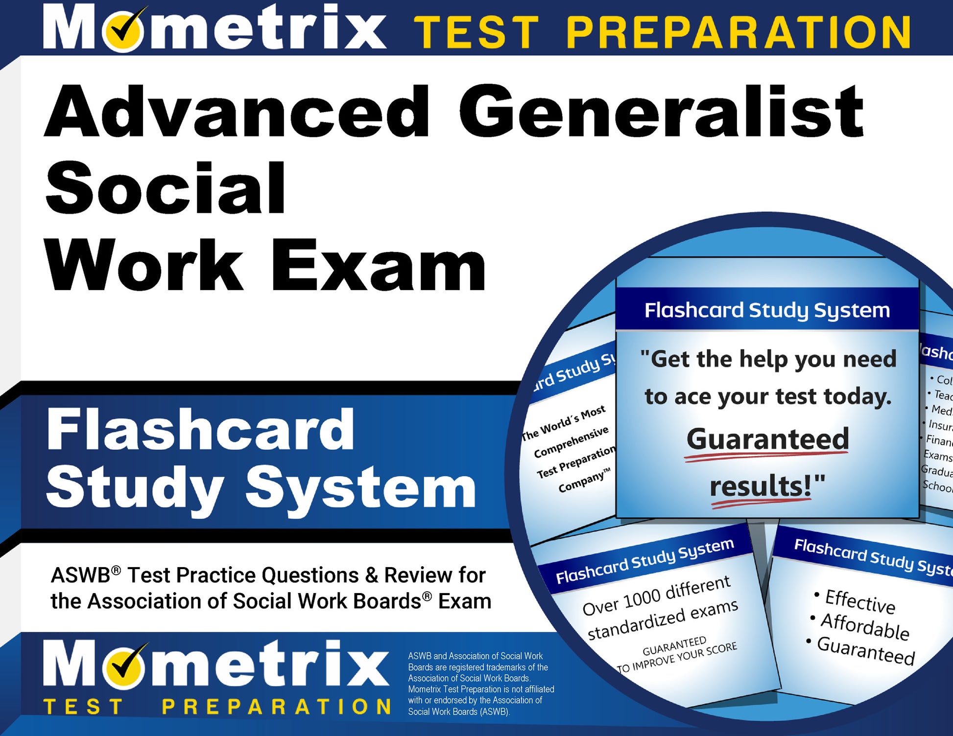 Advanced Generalist Social Work Exam Flashcard Study System