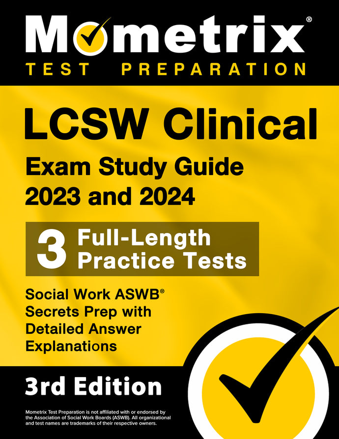 LCSW Clinical Exam Study Guide 2023 and 2024 - Social Work ASWB Secrets Prep [3rd Edition]