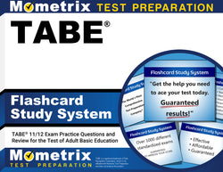 TABE 11 and 12 Flashcard Study System