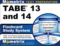 TABE 13 and 14 Flashcard Study System
