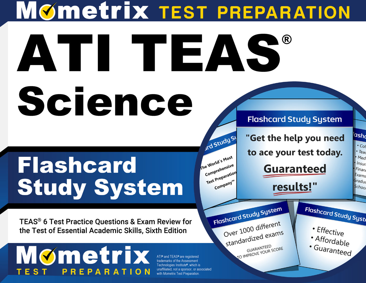 ATI TEAS Science Flashcard Study System