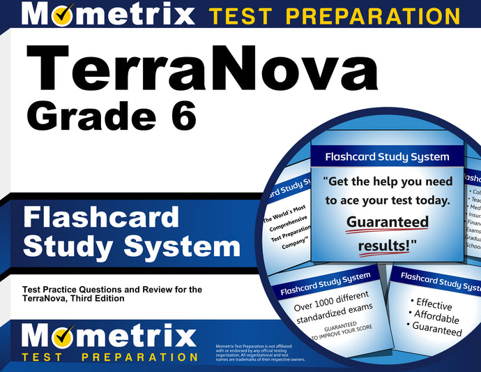 TerraNova Grade 6 Flashcard Study System