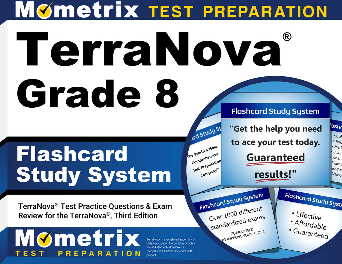 TerraNova Grade 8 Flashcard Study System