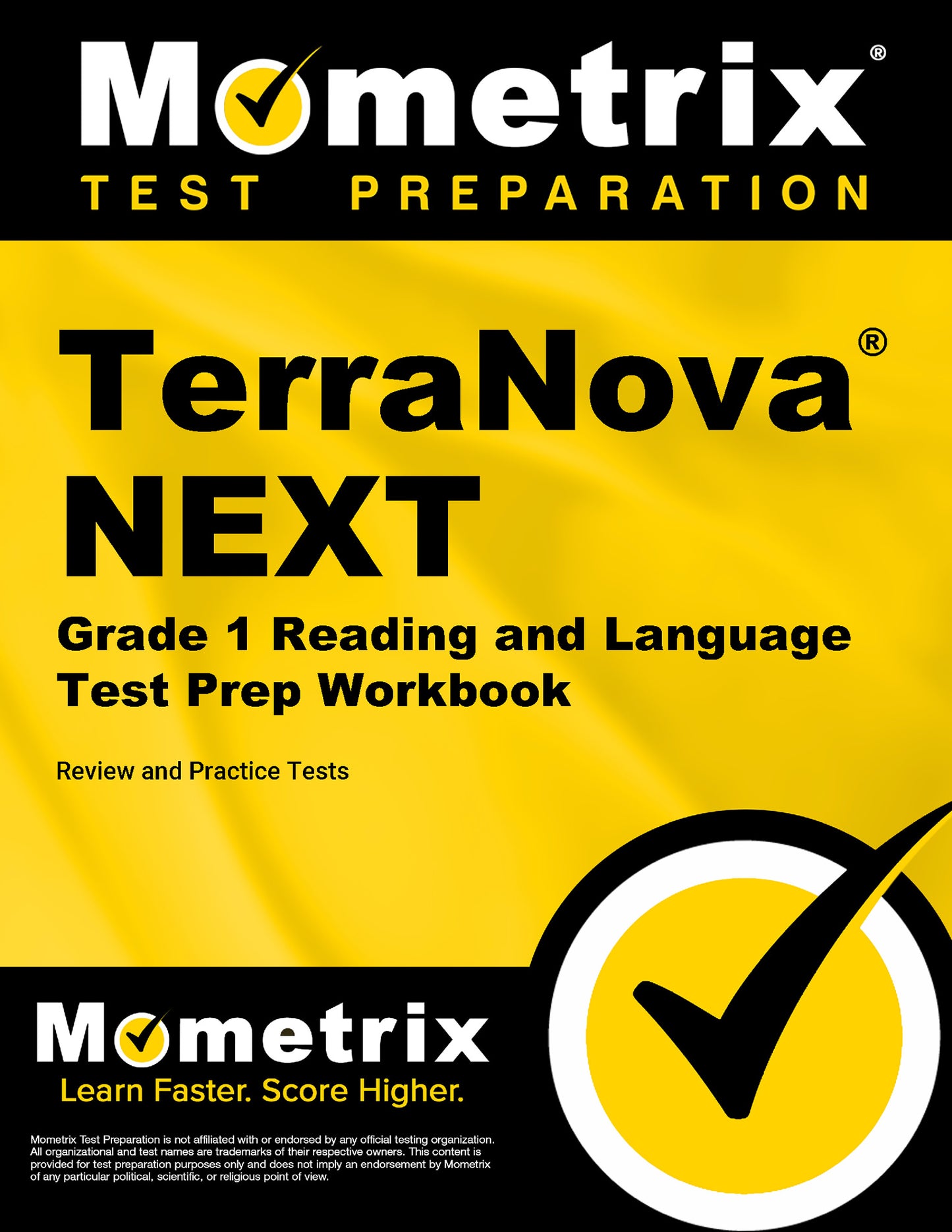 TerraNova NEXT Grade 1 Reading and Language Test Prep Workbook
