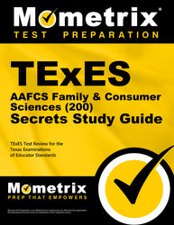 TExES AAFCS Family & Consumer Sciences (200) Secrets Study Guide (printed book)