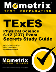 TExES Physical Science 6-12 (237) Secrets Study Guide (printed book)