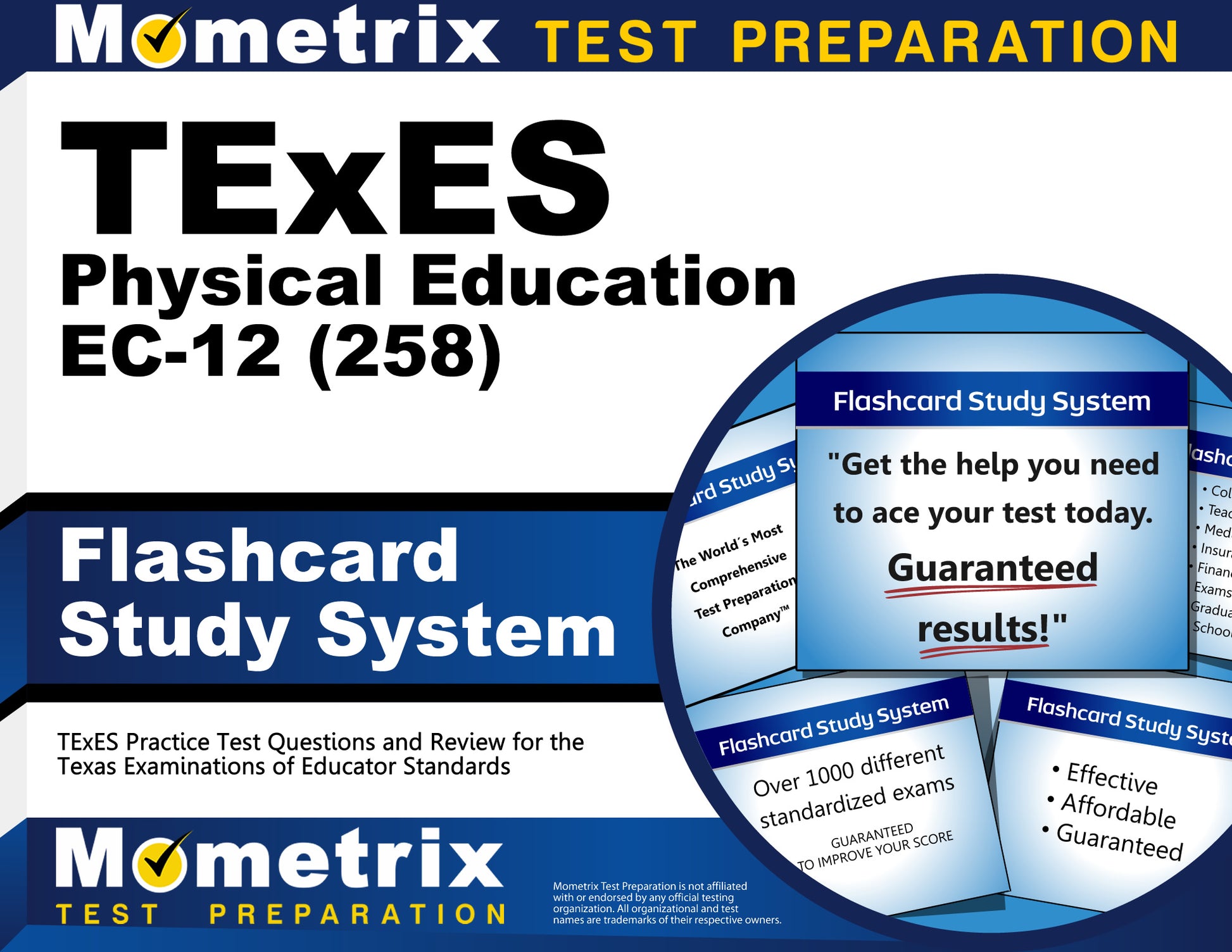 TExES Physical Education EC-12 (258) Flashcard Study System
