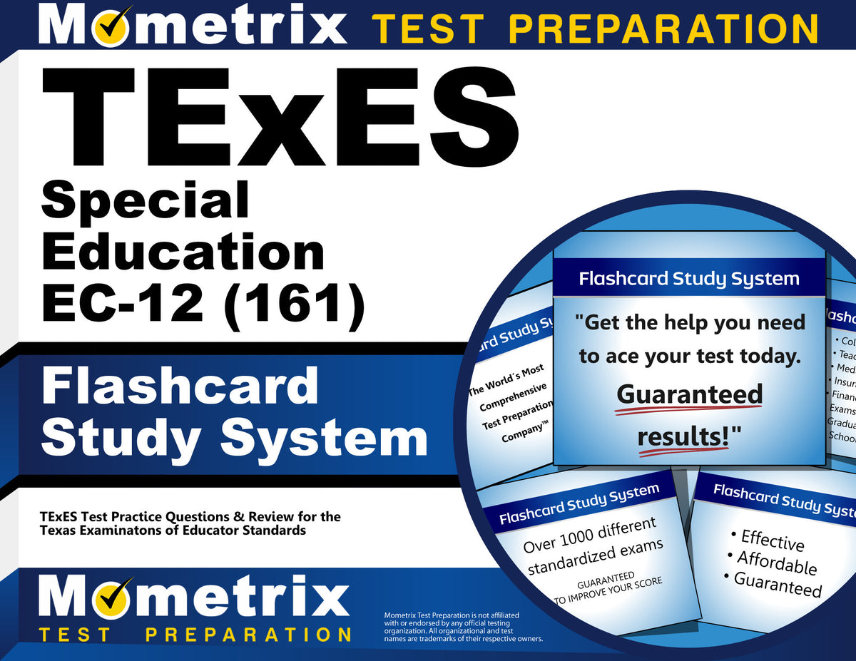 TExES Special Education EC-12 (161) Flashcard Study System