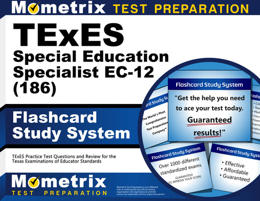TExES Special Education Specialist EC-12 (186) Flashcard Study System
