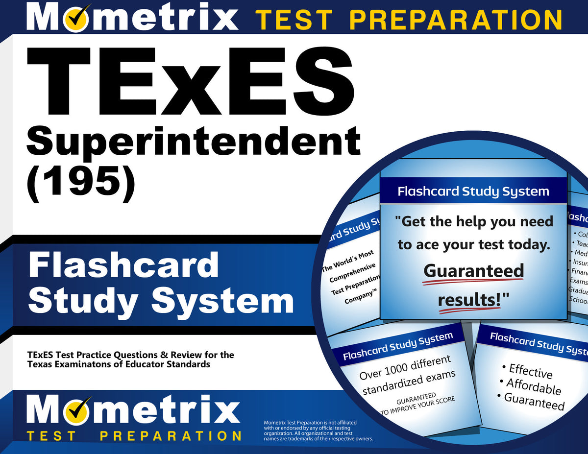 TExES Superintendent (195) Flashcard Study System