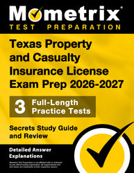 Texas Property and Casualty Insurance License Exam Prep 2026-2027 - Secrets Study Guide (ebook access)