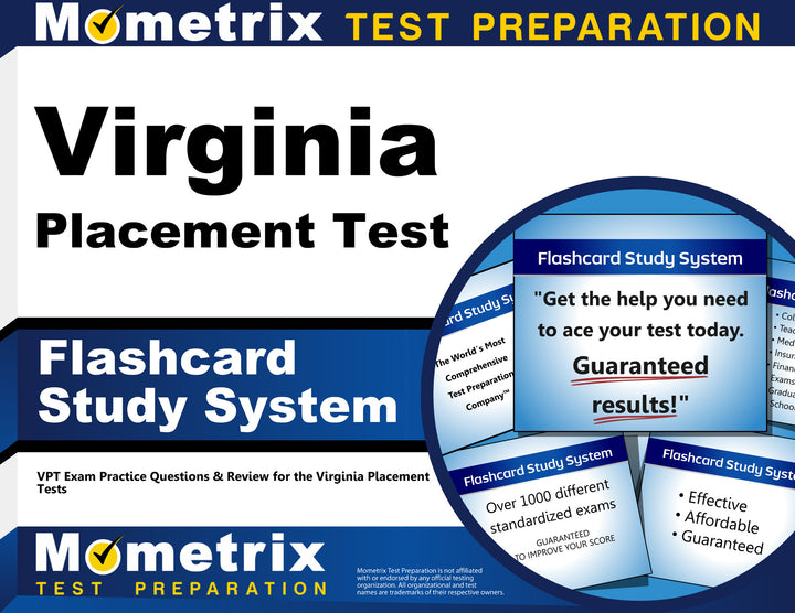 Virginia Placement Test Flashcard Study System – Mometrix Test Preparation