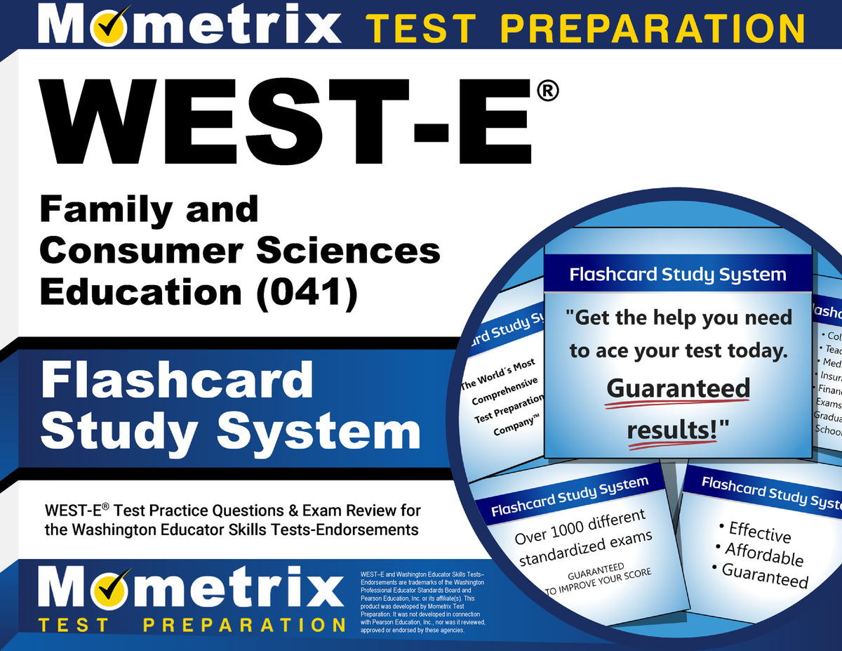 WEST-E Family and Consumer Sciences Education (041) Flashcard Study System