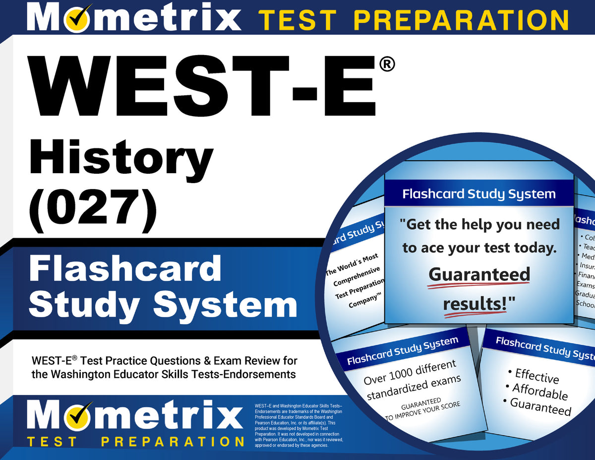 WEST-E History (027) Flashcard Study System