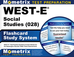WEST-E Social Studies (028) Flashcard Study System