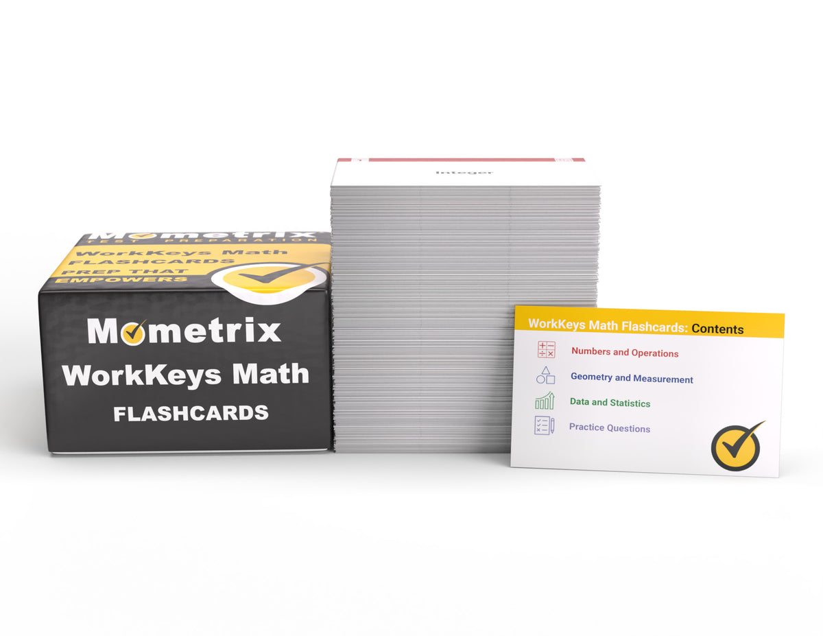 WorkKeys Math Study Cards (boxed) – Mometrix Test Preparation