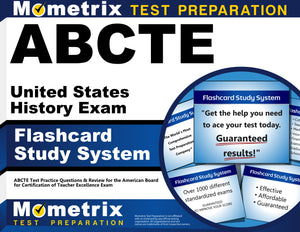 ABCTE United States History Exam Flashcard Study System