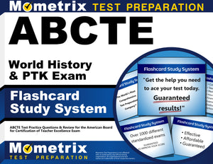 ABCTE World History & PTK Exam Flashcard Study System