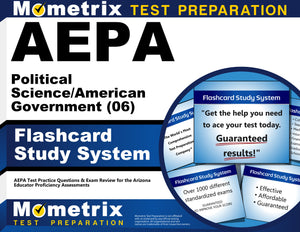 AEPA Political Science/American Government (06) Flashcard Study System