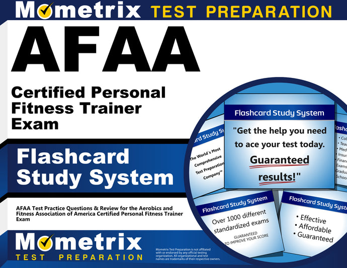 AFAA Certified Personal Fitness Trainer Exam Flashcard Study System