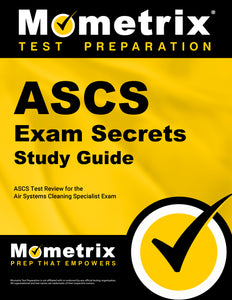 ASCS Exam Secrets Study Guide