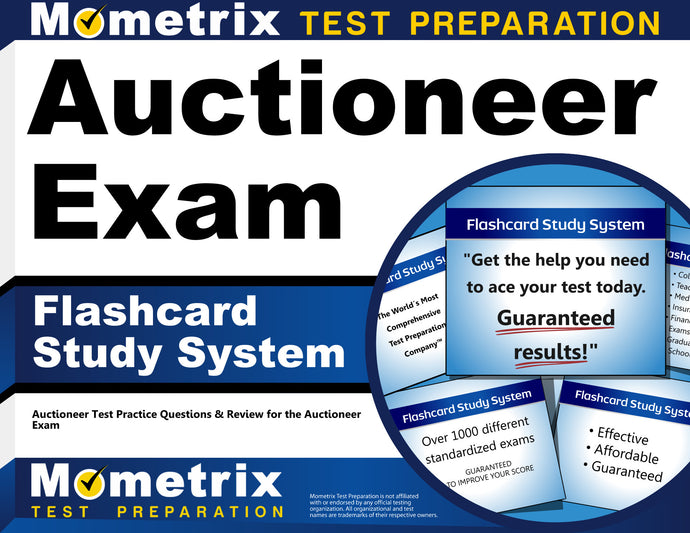 Auctioneer Exam Flashcard Study System