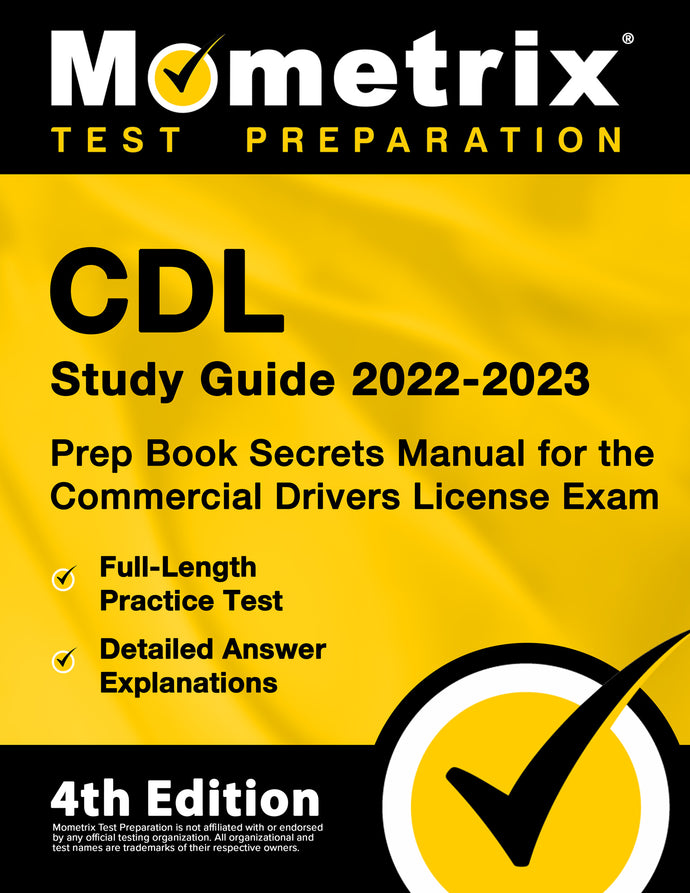 CDL Study Guide 2022-2023 - Prep Book Secrets Manual [4th Edition]