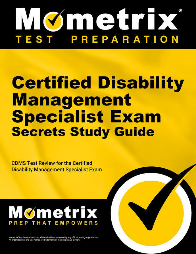 Certified Disability Management Specialist Exam Secrets Study Guide