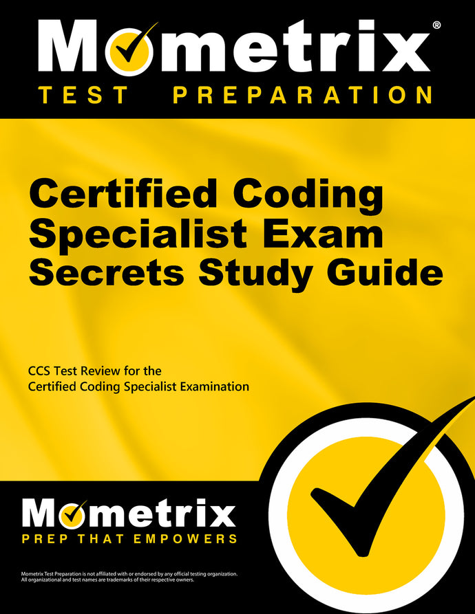 Certified Coding Specialist Exam Secrets Study Guide