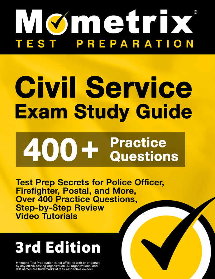 Civil Service Exam Study Guide - Test Prep Secrets [3rd Edition] (ebook access)