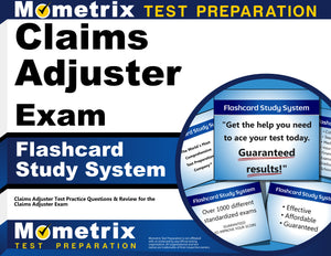 Claims Adjuster Exam Flashcard Study System