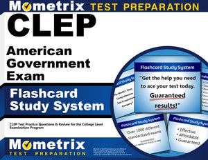 CLEP American Government Exam Flashcard Study System