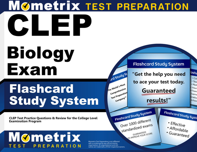CLEP Biology Exam Flashcard Study System