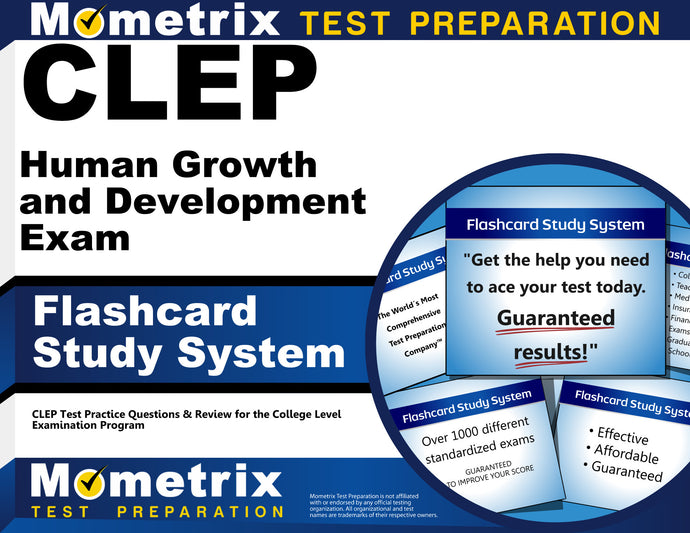 CLEP Human Growth and Development Exam Flashcard Study System