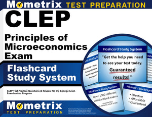CLEP Principles of Microeconomics Exam Flashcard Study System