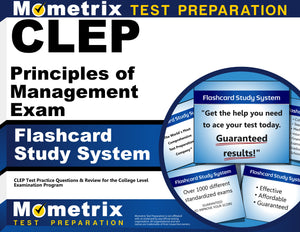 CLEP Principles of Management Exam Flashcard Study System