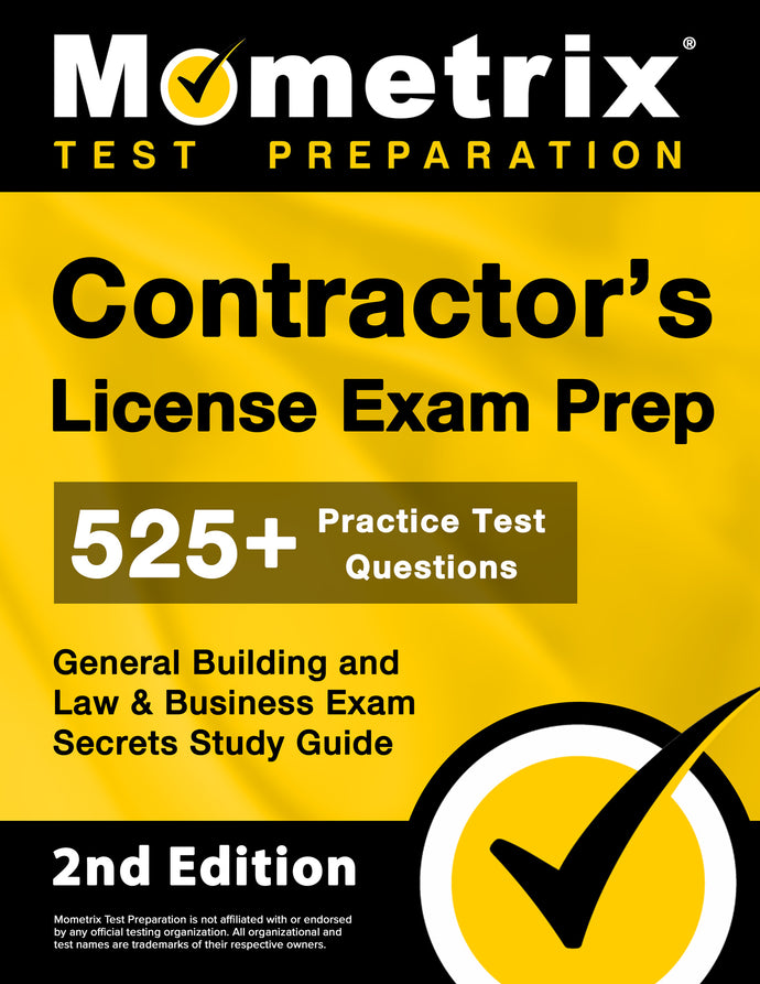 Contractor's License Exam Prep - General Building and Law & Business Exam Secrets Study Guide [2nd Edition] (ebook access)